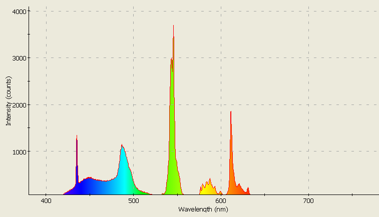 Spectrographic plot