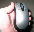  Size of product w/hand to show scale