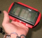  Size of product w/hand to show scale