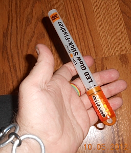  Size of product w/hand to show scale