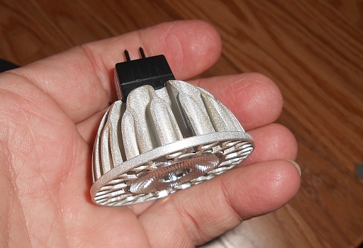  Size of product w/hand to show scale