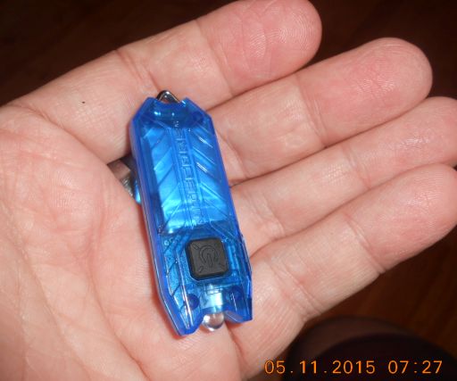  Size of product w/hand to show scale