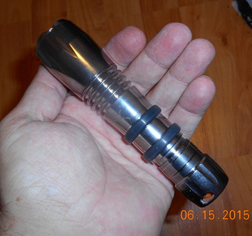  Size of product w/hand to show scale