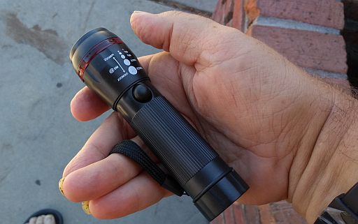  Size of product w/hand to show scale