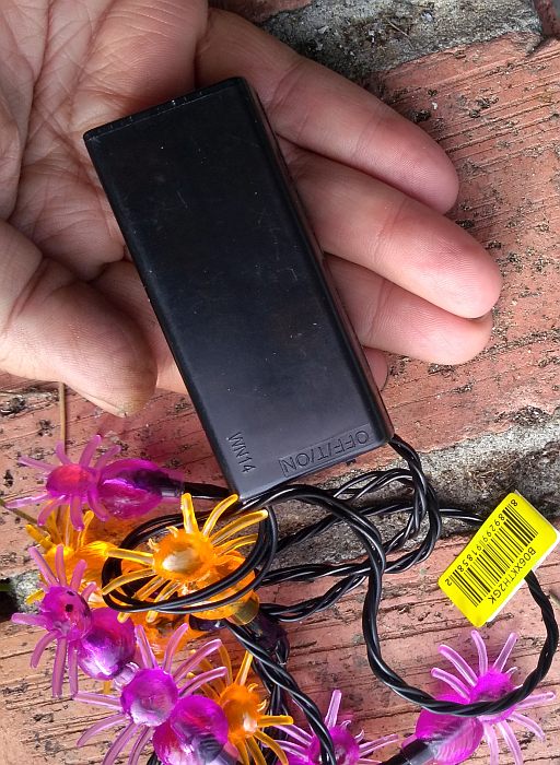  Size of product w/hand to show scale