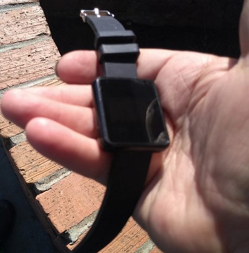  Size of product w/hand to show scale