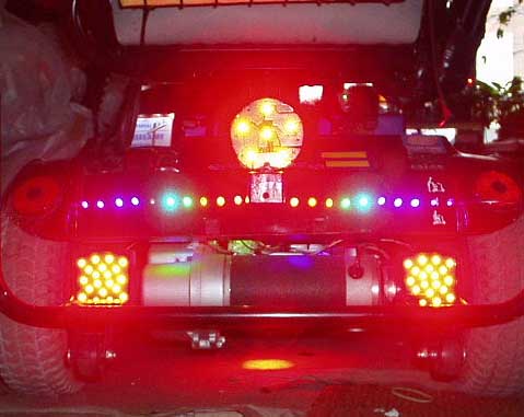 wheelchair taillight using Lumileds product